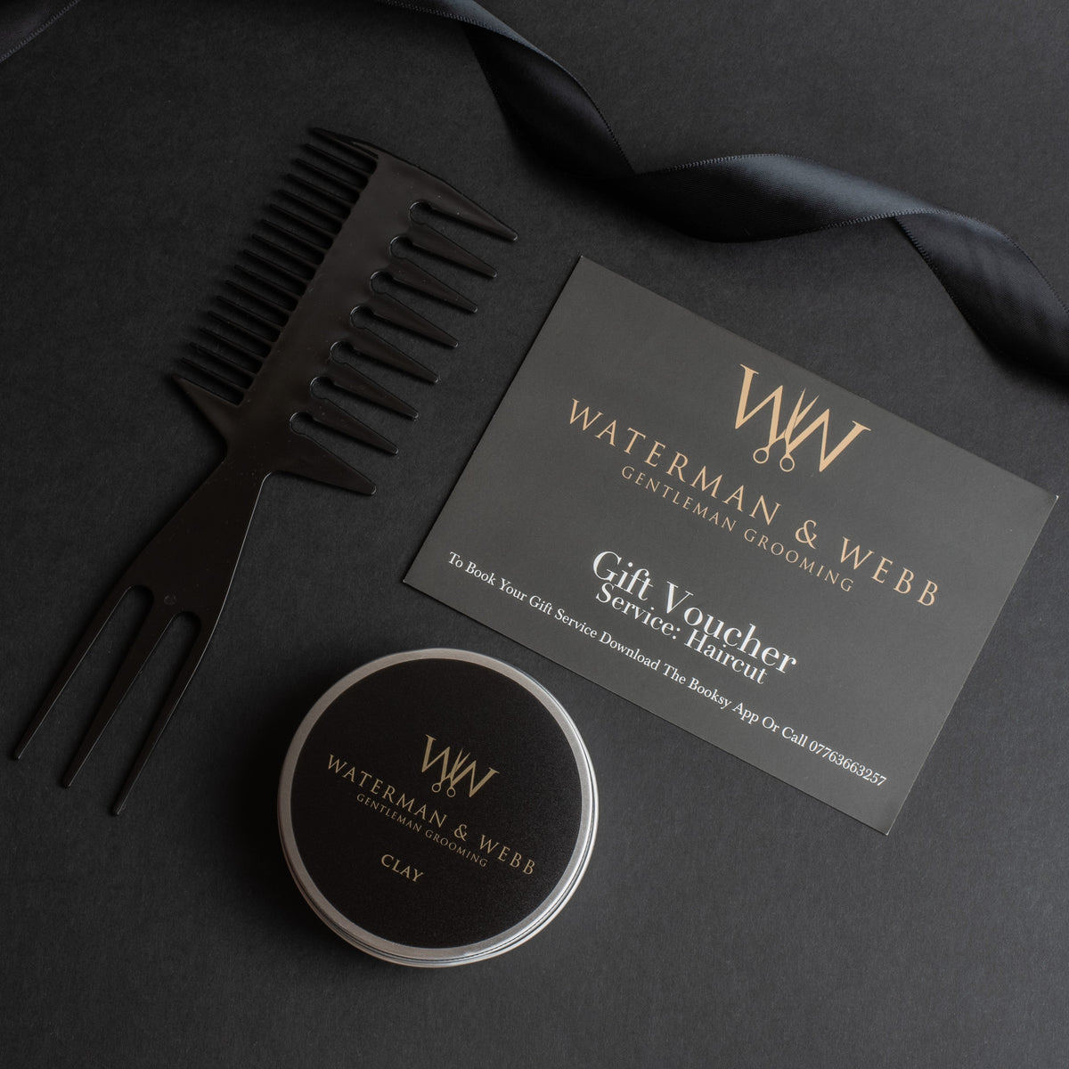 Haircut Voucher Styling Gift Set | Waterman & Webb Styling Prodcuts