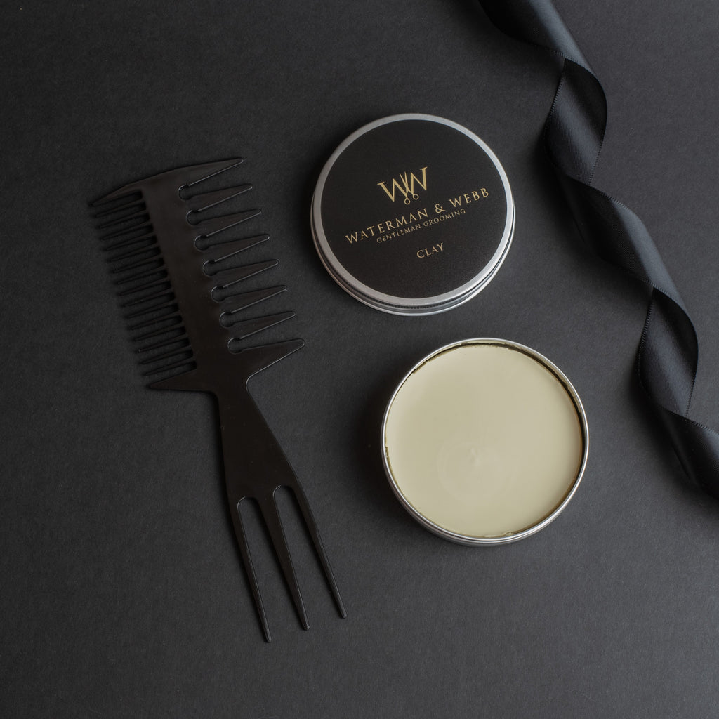 Dry Matte Clay and Comb Gift Set
